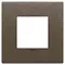 Vimar - 22642.12 - Plate 2M metal brushed dark bronze