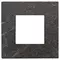 Vimar - 22642.53 - Abd.2M marmor.Steinzeug Marquina schwarz
