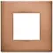 Vimar - 22642.86 - Plate 2M metal brushed copper