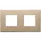 Vimar - 22643.88 - Plate 4M (2+2)x71mm metal satin gold
