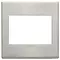 Vimar - 22648.11 - Plate 3M BS metal brushed nickel