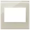 Vimar - 22648.72 - Placca 3M BS bianco canapa