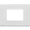 Vimar - 22653.01 - Plate 3M metal matt white