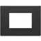 Vimar - 22653.03 - Plate 3M metal anthracite grey