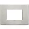 Vimar - 22653.11 - Plate 3M metal brushed nickel