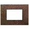 Vimar - 22653.32 - Plate 3M wood American walnut