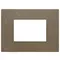 Vimar - 22653.52 - Placa 3M gres mármol Coffee brown