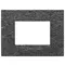 Vimar - 22653.53 - Placca 3M nero Marquina