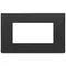 Vimar - 22654.03 - Plate 4M metal anthracite grey