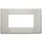 Vimar - 22654.11 - Plate 4M metal brushed nickel