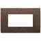 Vimar - 22654.32 - Plate 4M wood American walnut