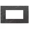 Vimar - 22654.53 - Placa 4M gres mármol negro Marquina