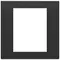 Vimar - 22668.03 - Plate 8M metal anthracite grey