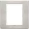 Vimar - 22668.11 - Plate 8M brushed nickel