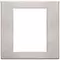 Vimar - 22668.11 - Plate 8M brushed nickel