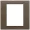 Vimar - 22668.12 - Plate 8M metal brushed dark bronze