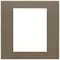 Vimar - 22668.52 - Placa 8M gres mármol Coffee brown