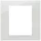 Vimar - 22668.71 - Plate 8M glass milky white