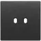 Vimar - 22672.2.03 - Plaque 2Mx2 Vintage gris anthracite
