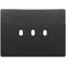 Vimar - 22673.3.03 - Plaque 3Mx3 Vintage gris anthracite