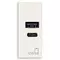 Vimar - 30292.ACB - A+C USB power unit 12W 2,4A 5V white