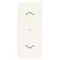 Vimar - 31000A.FB - Axial button 1M arrow symbol white