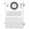 Vimar - 41105.03 - Module front.A/V Pixel teleloop blanc