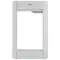 Vimar - 41131.04 - Pixel frame+plate 1M anodized grey