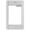 Vimar - 41131.04 - Supporto+cornice 1M Pixel grigio anodizz