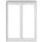 Vimar - 41144.03 - Cadre anti-pluie 4M(2x2) Pixel blanc