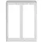 Vimar - 41144.03 - Cornice parapioggia 4M(2x2) Pixel bianco