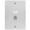 Vimar - 41597 - Placa Steely llave acero