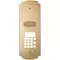 Vimar - 41640 - Plate Patavium 2F+ audio+keypad brass