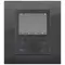 Vimar - 5721/04 - Due Fili flush-mounted monitor, black