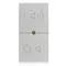 Vimar - R14531.24.SL - Button 1M ON/OFF symbols Silver