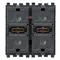 Vimar - R20525 - Two simple push buttons+relais