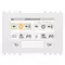 Vimar - R21512.1.B - Touch screen colori 3M Full Flat bianco