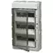 Vimar - V51136 - IP55 surface consumer unit 36M+door grey