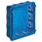 Vimar - V71321 - Flush mounting box 18-21M light blue