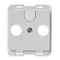 Vimar - 14319.SL - TV-RD-SAT-Abzweigstecker Silver