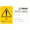 Vimar - ZX20 - Pancarte de signalisation