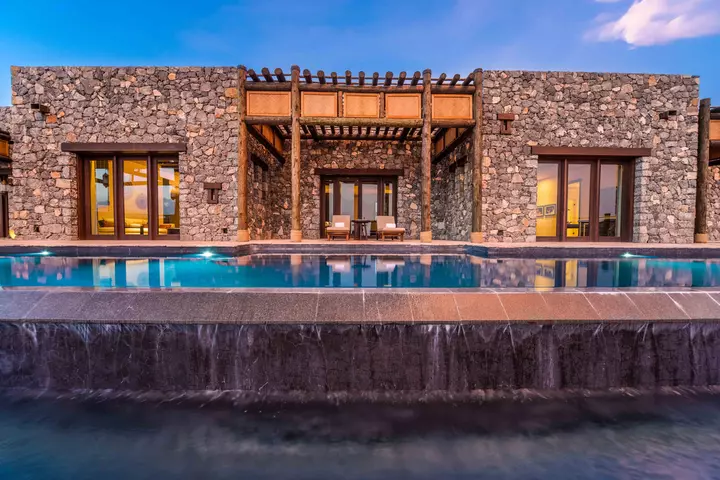 Alila jabal akhdar accommodation jabal villa exterior