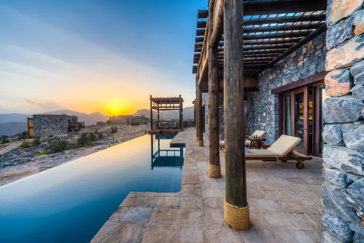 Alila jabal akhdar accommodation jabal villa private pool