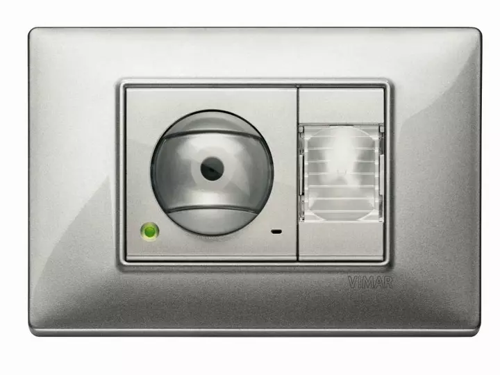 telecamera interni plana silver
