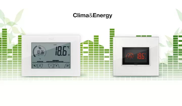 Clima&Energy cronotermostati e termostati by Vimar