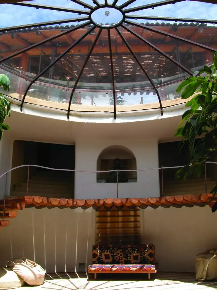 Hotel el santuario messico idea lucernario