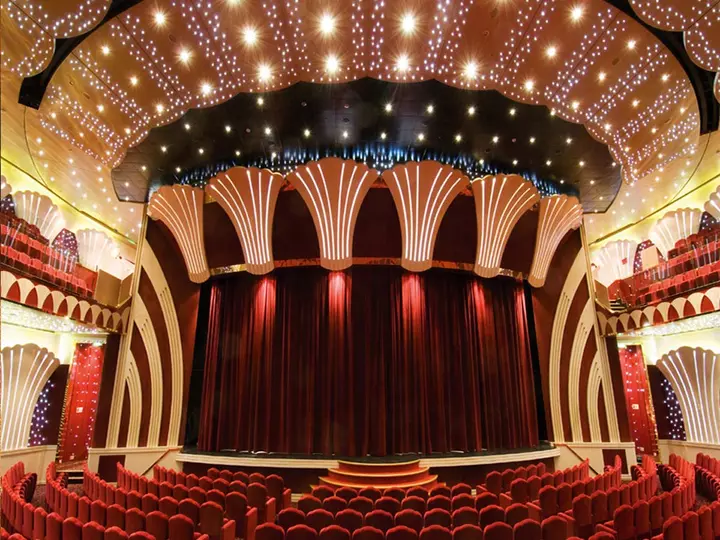 Nave crociera msc musica plana palco