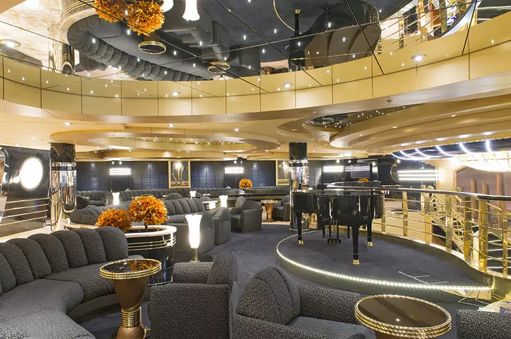 Nave crociera msc preziosa idea salotto