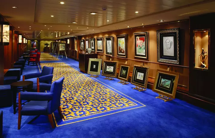 Nave crociera queen mary idea corridoio