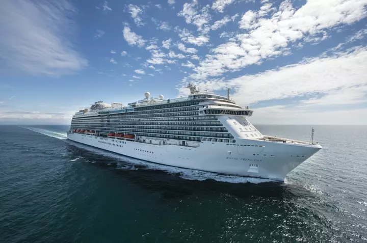 Nave fincantieri royal princess plana panoramica